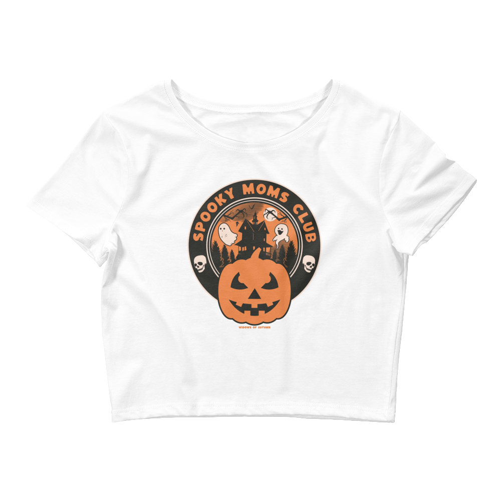 Spooky Moms Club Cropped Tee