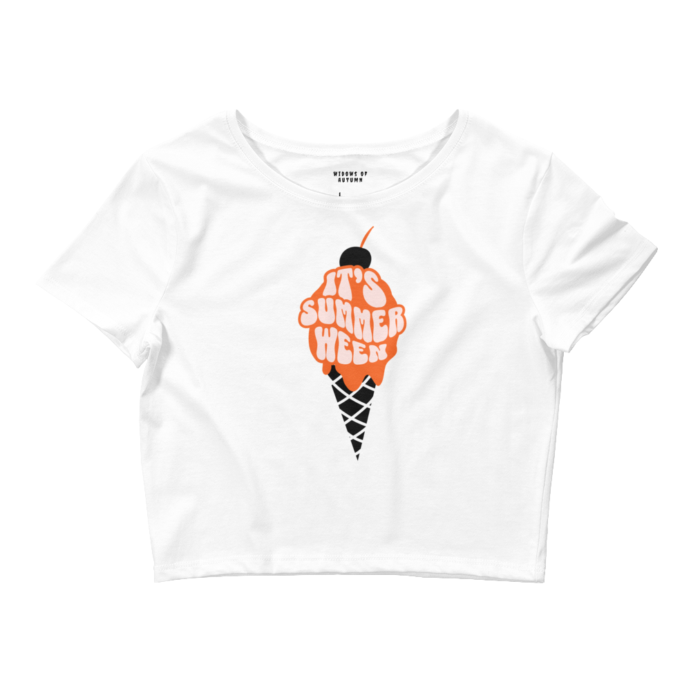 Summerween Ice Cream Cropped Tee
