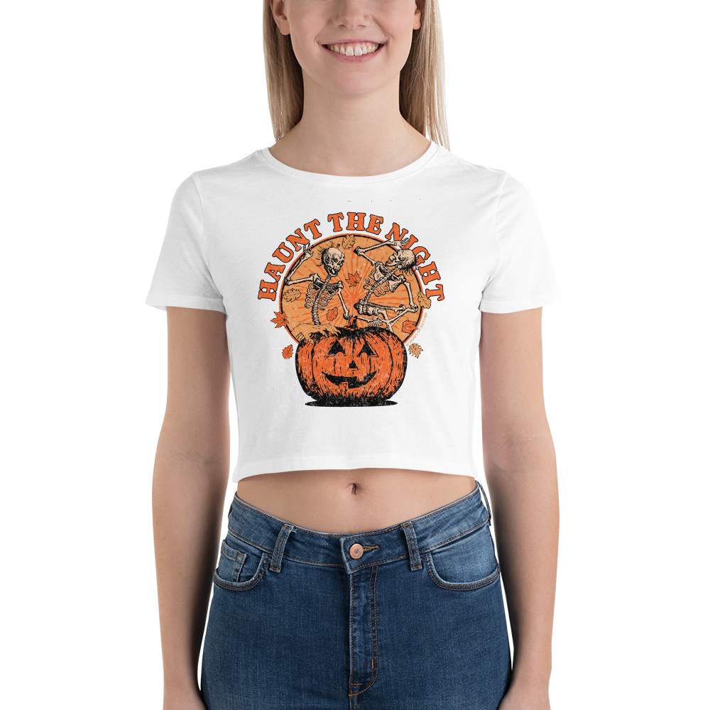 Haunt The Night Cropped Tee