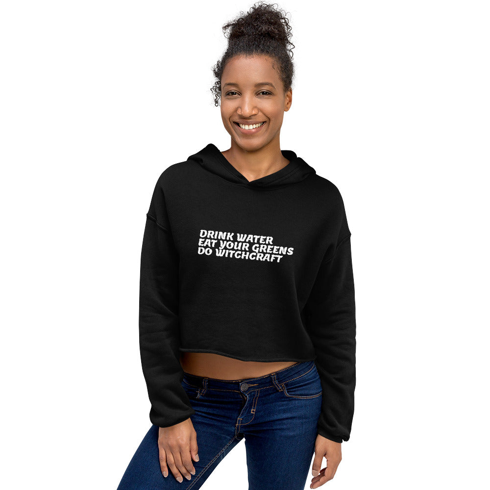 Do Witchcraft Cropped Hoodie