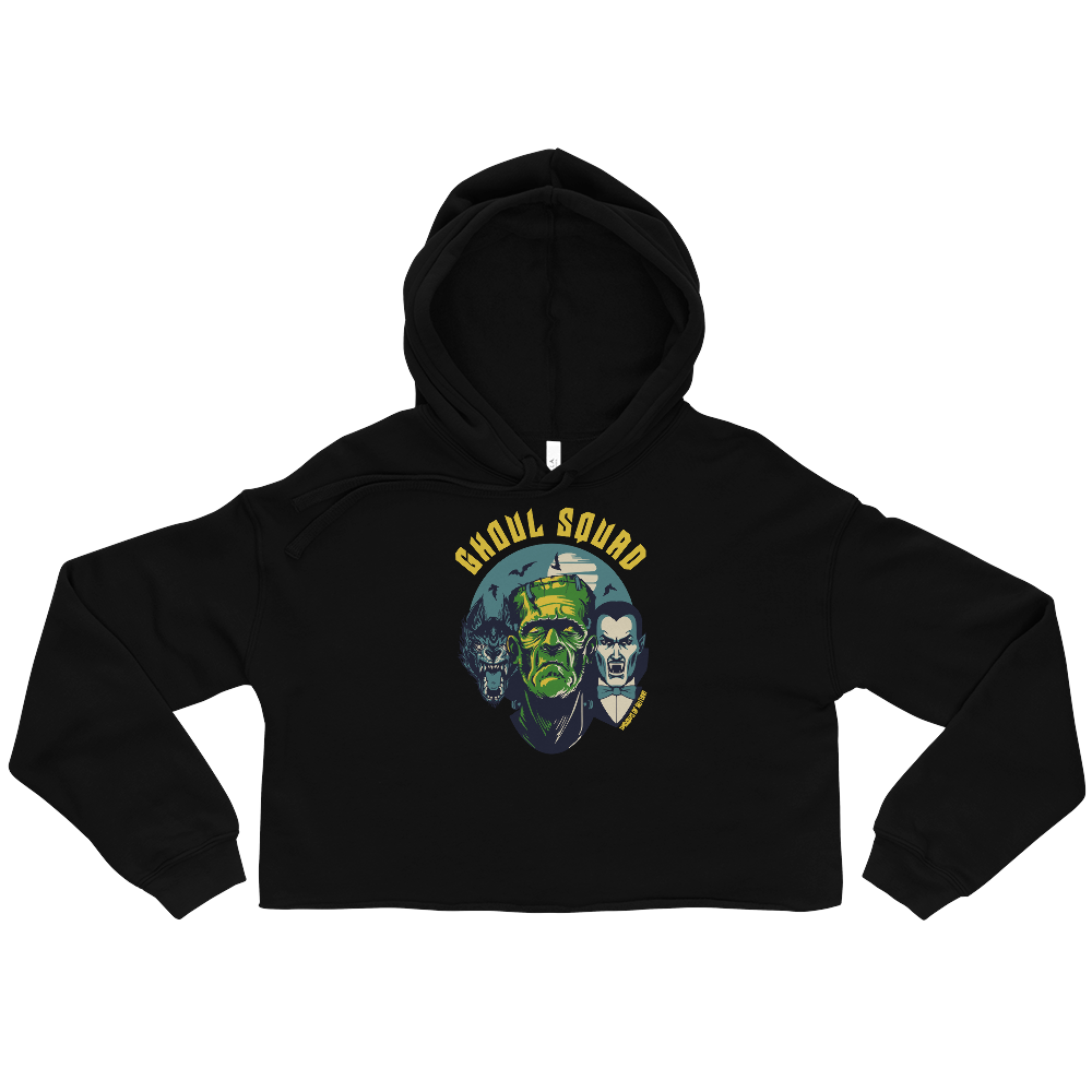 Ghoul Squad Cropped Hoodie