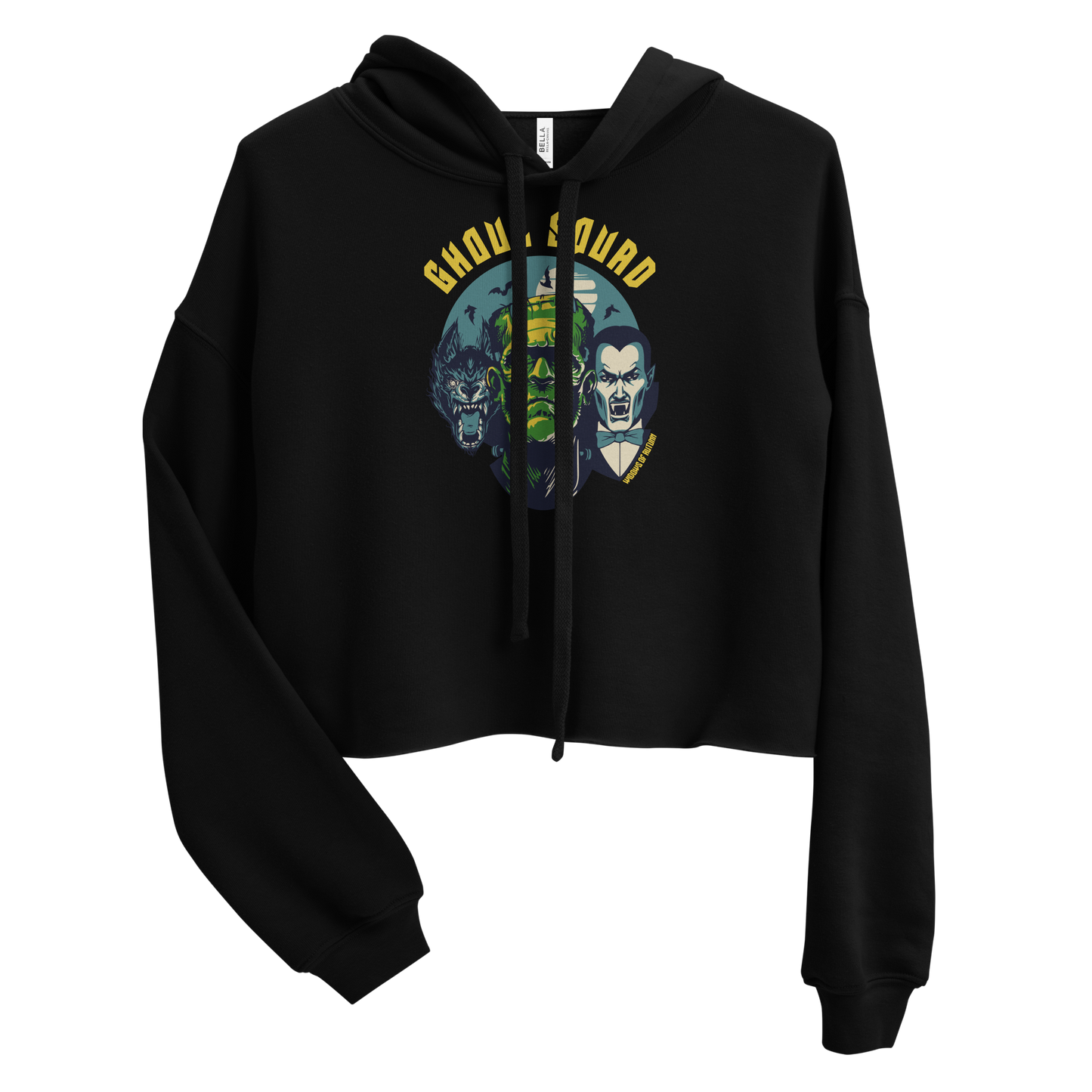 Ghoul Squad Cropped Hoodie