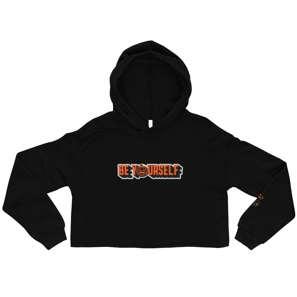 Be Yourself Cropped Hoodie
