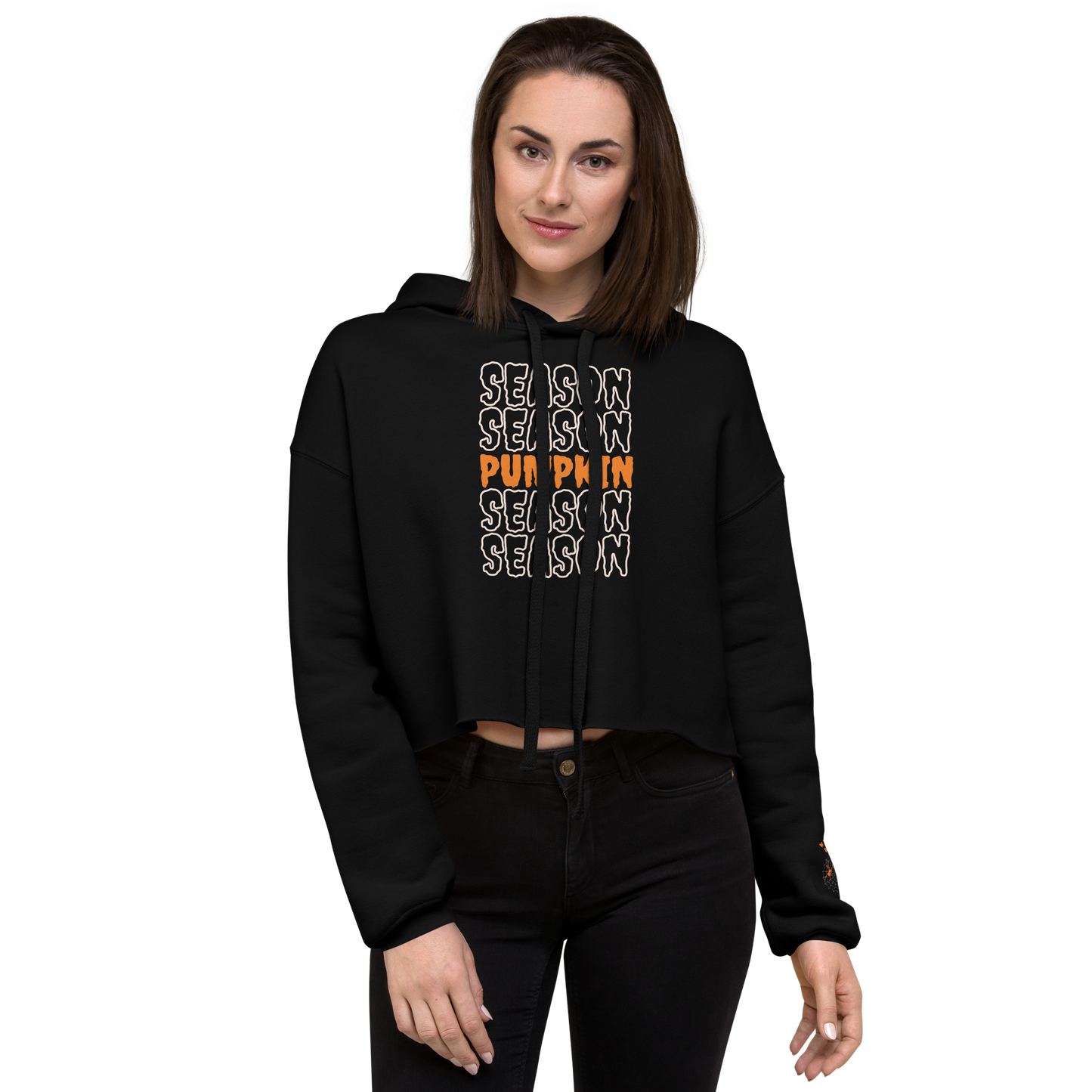 Pumpkin Season Cropped Hoodie