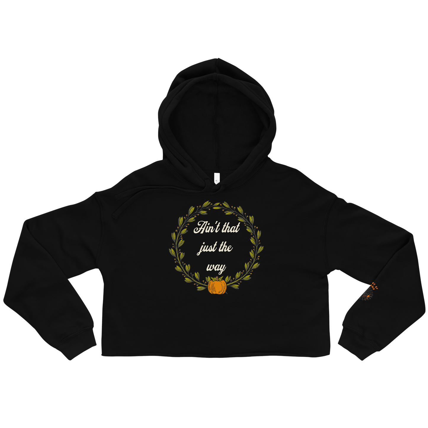 Ain't That Just The Way Cropped Hoodie