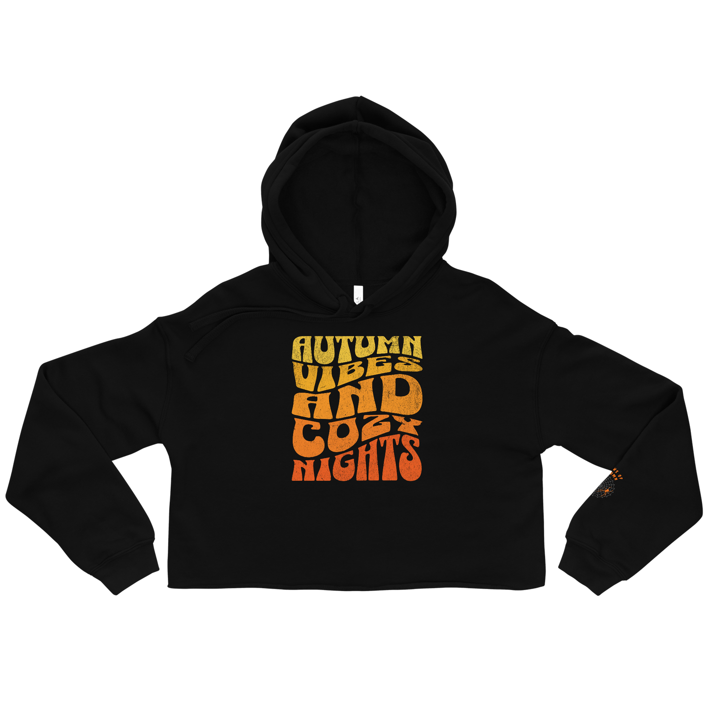 Cozy Autumn Cropped Hoodie