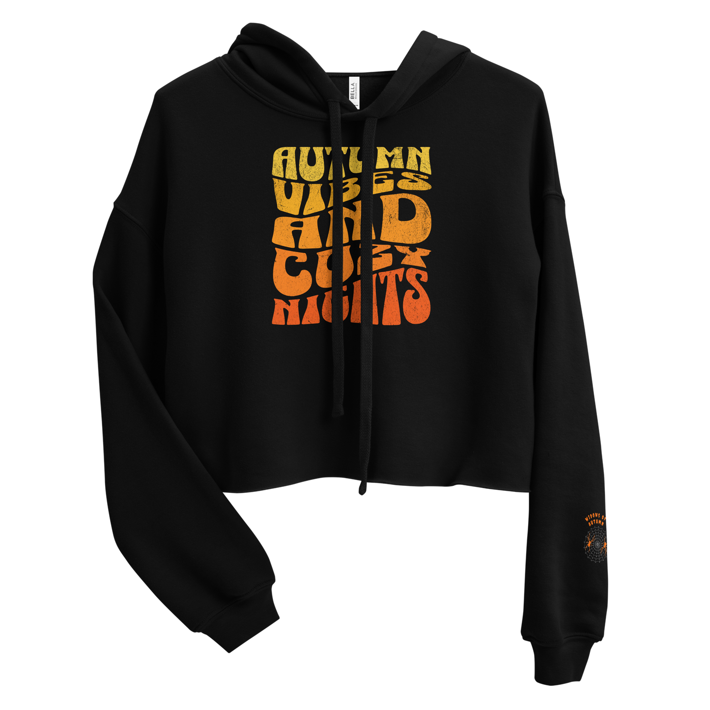 Cozy Autumn Cropped Hoodie
