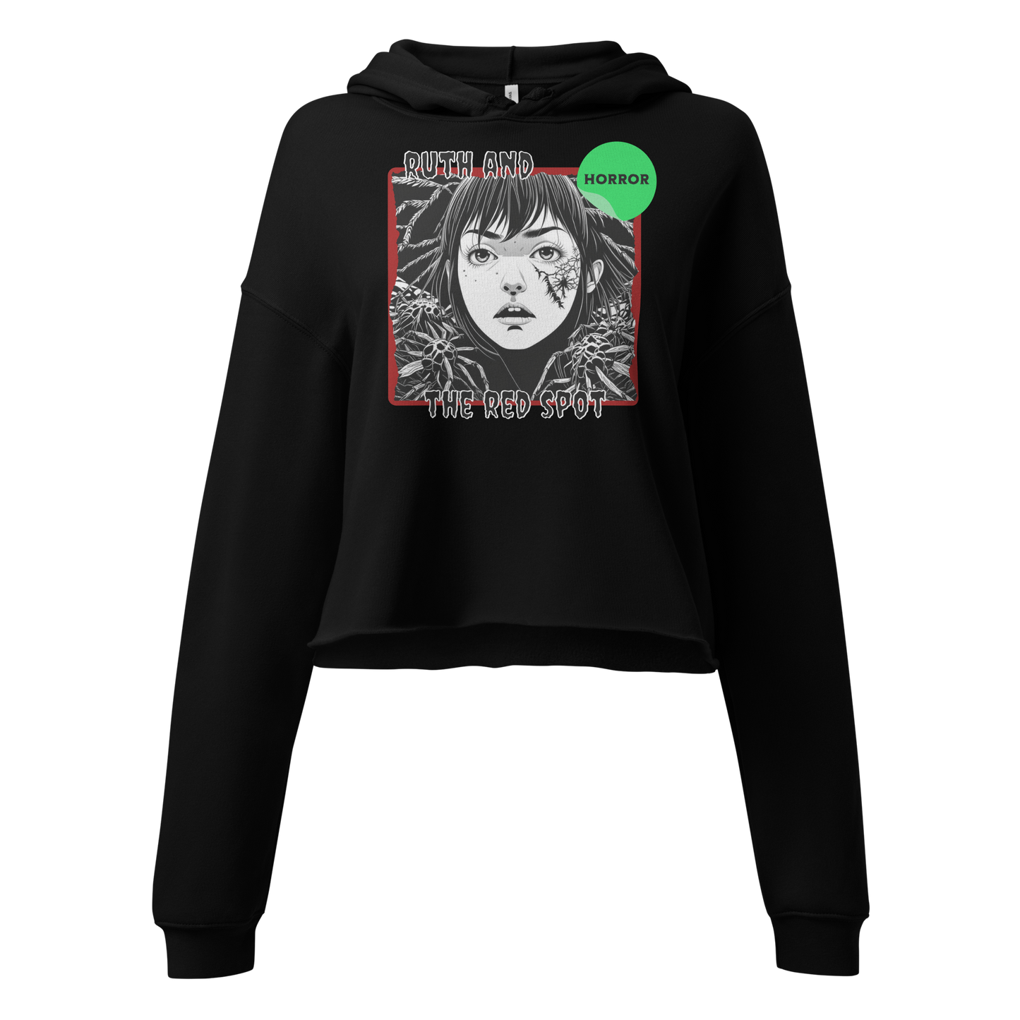 Ruth & The Red Spot Cropped Hoodie