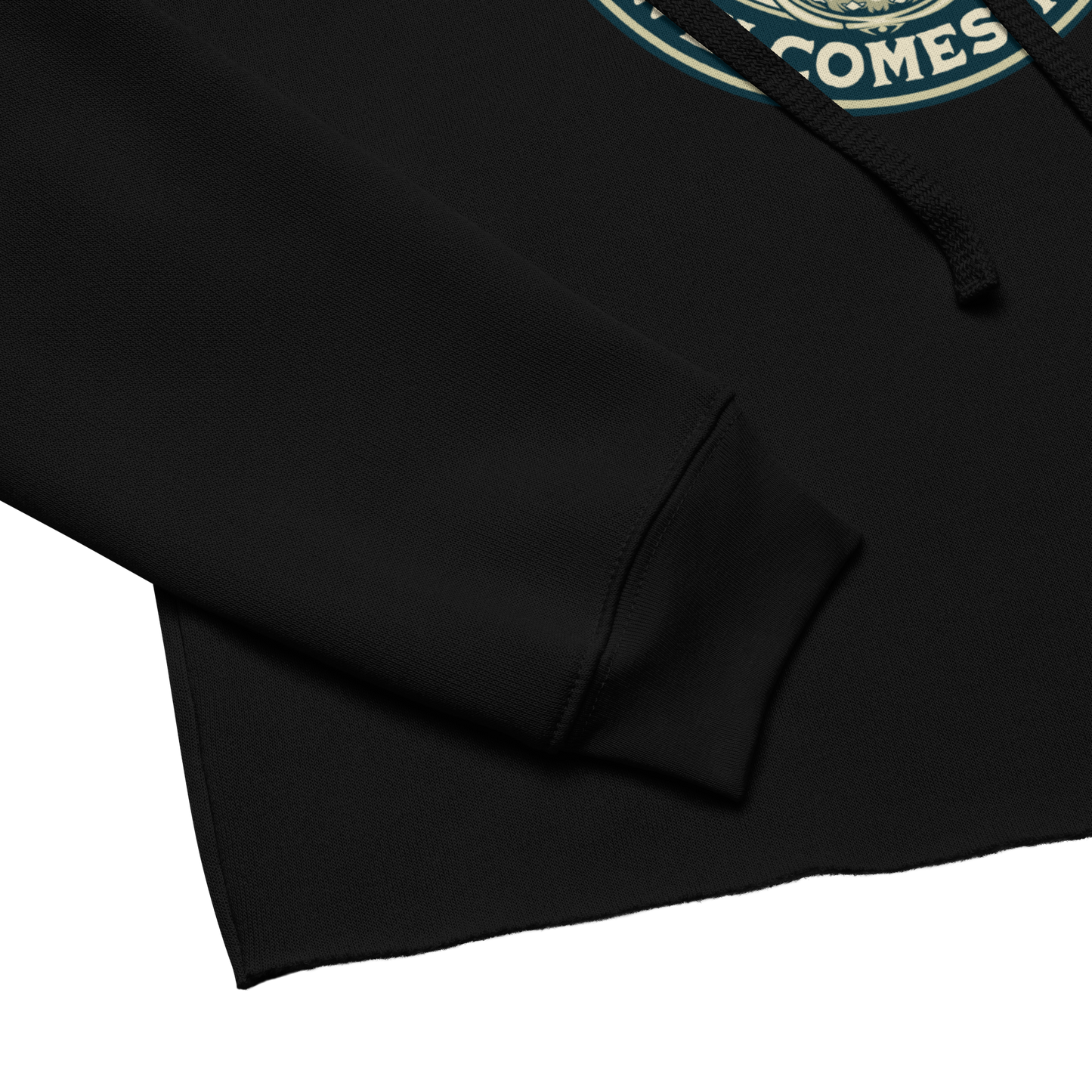 Welcome to Amity Cropped Hoodie