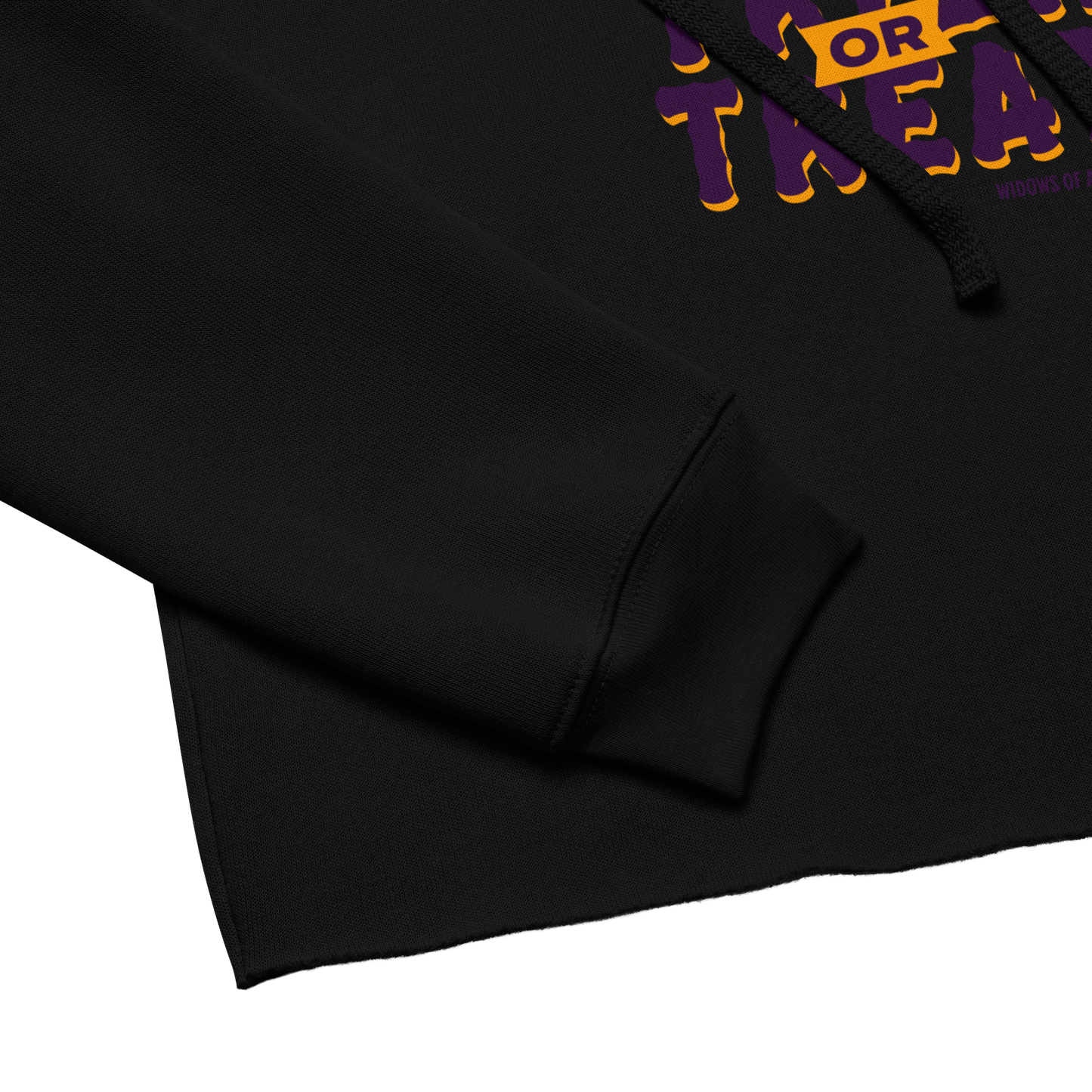 Trick Or Treat Cropped Hoodie