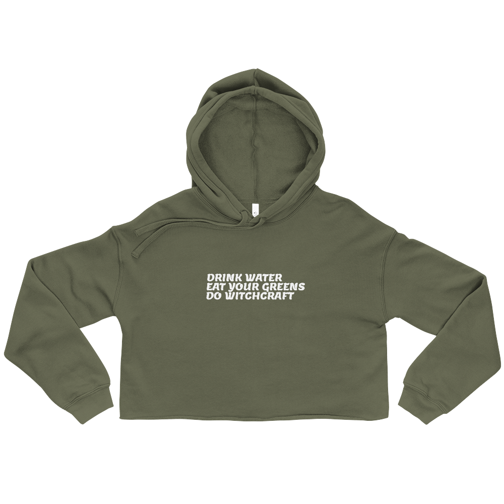 Do Witchcraft Cropped Hoodie