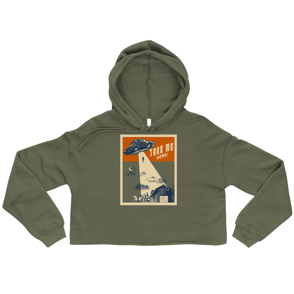 Take Me Home Cropped Hoodie