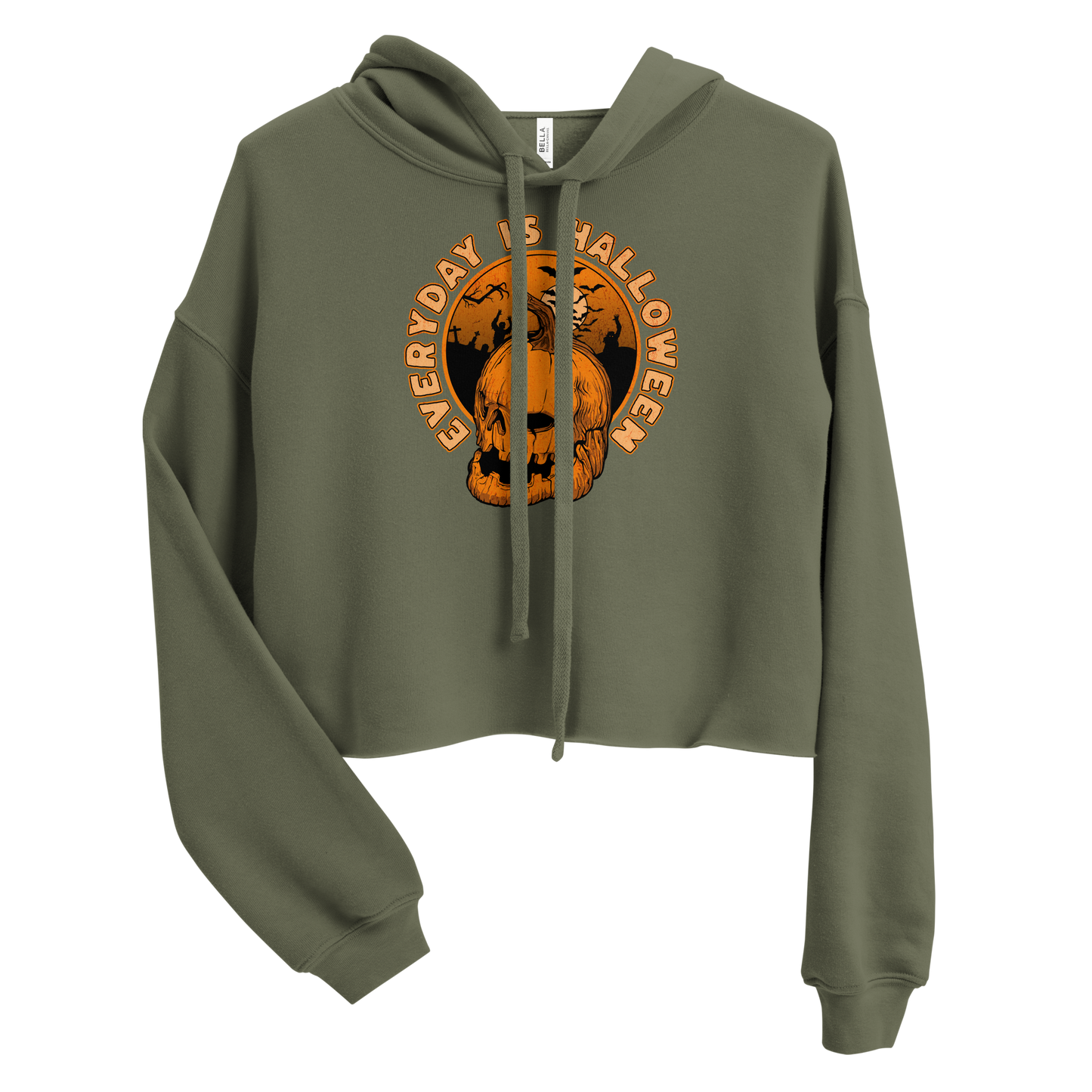 Eternal Halloween Cropped Hoodie