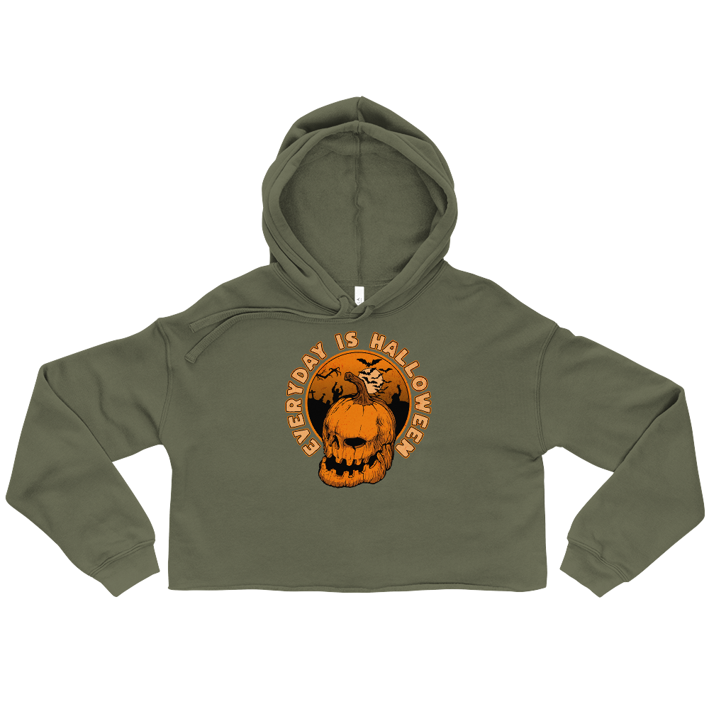 Eternal Halloween Cropped Hoodie