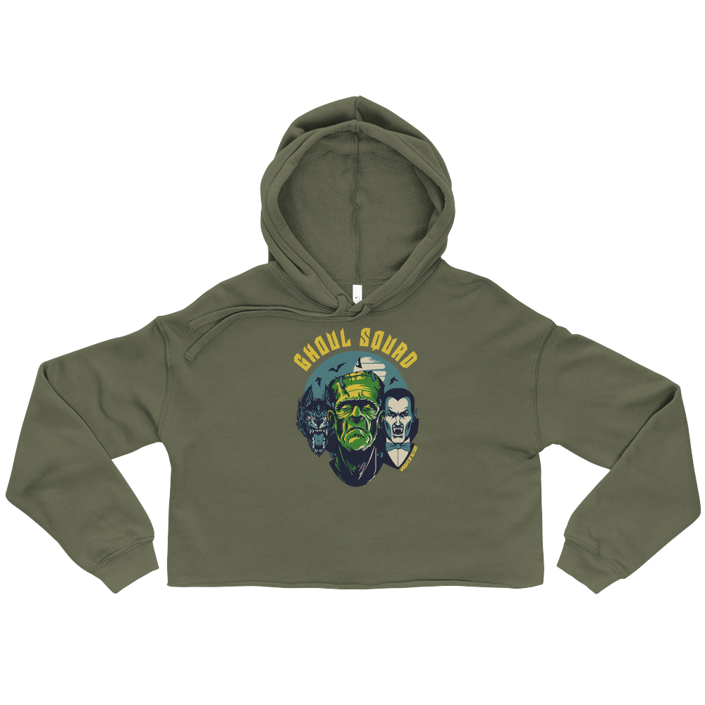 Ghoul Squad Cropped Hoodie