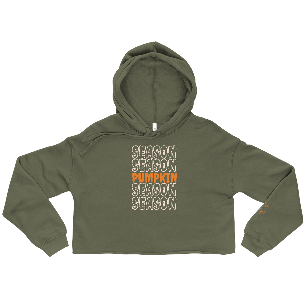 Pumpkin Season Cropped Hoodie