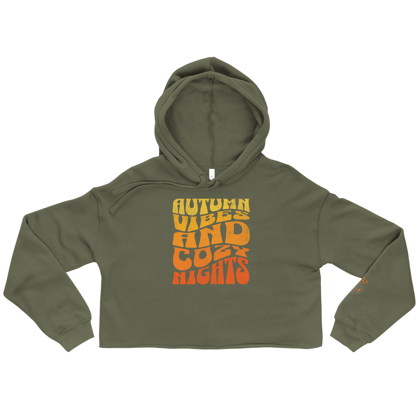 Cozy Autumn Cropped Hoodie