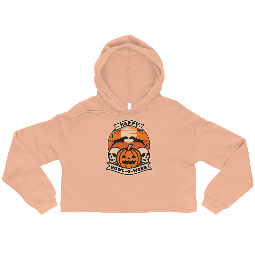 Howl-O-Ween Cropped Hoodie