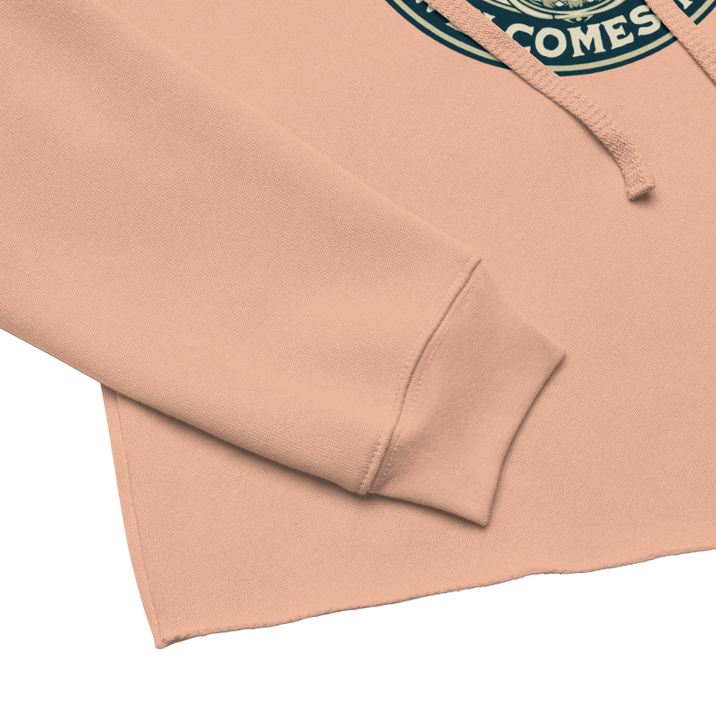 Welcome to Amity Cropped Hoodie
