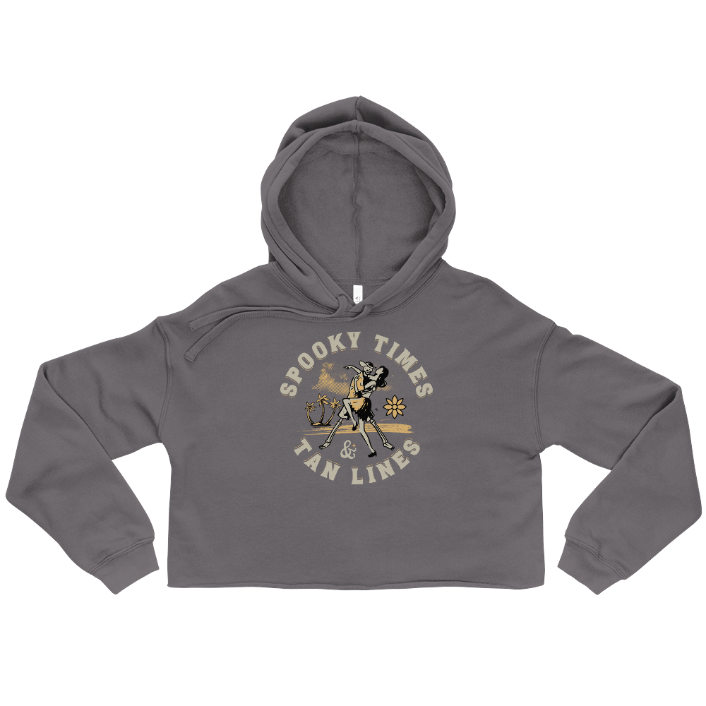 Spooky Times & Tan Lines Cropped Hoodie