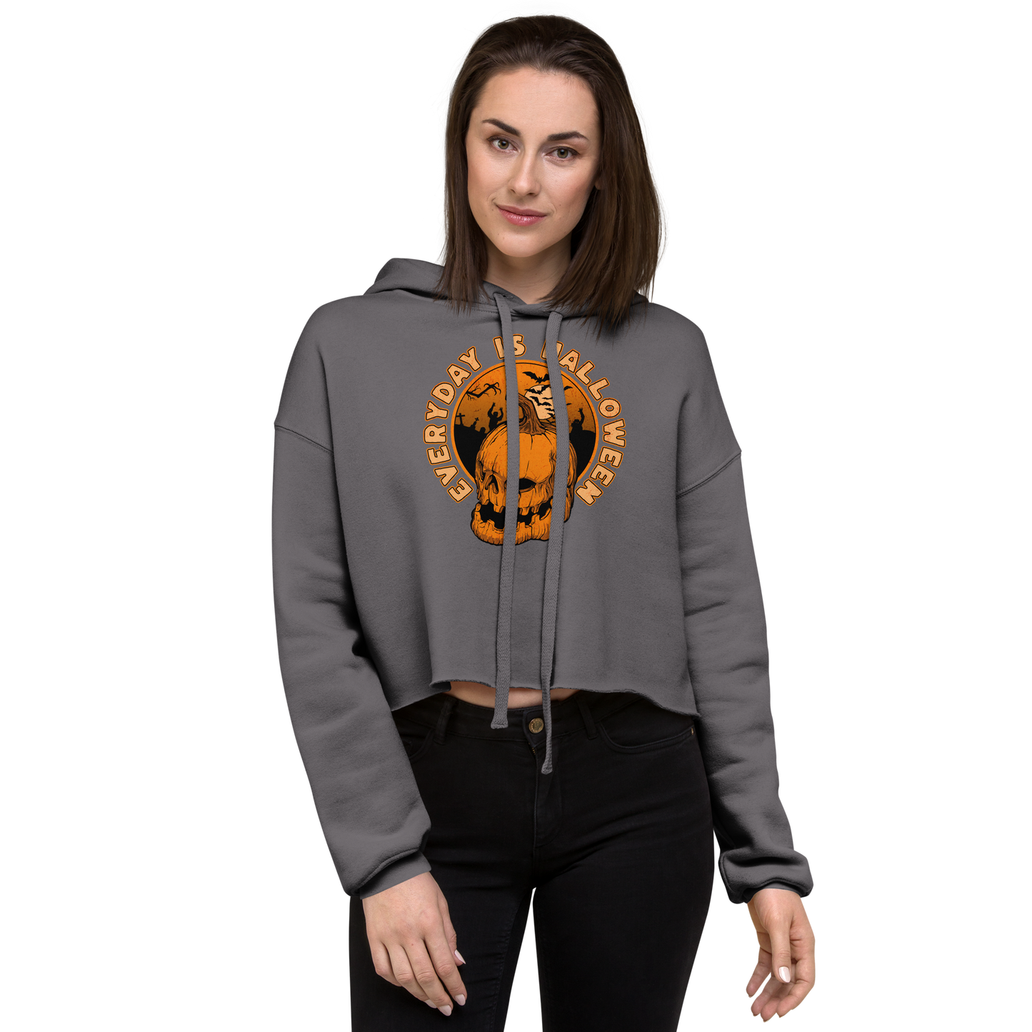Eternal Halloween Cropped Hoodie
