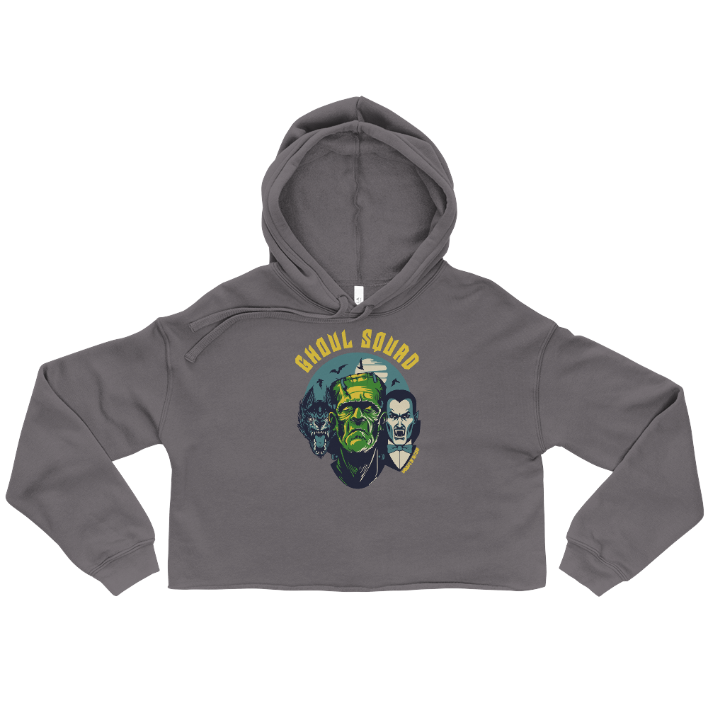 Ghoul Squad Cropped Hoodie