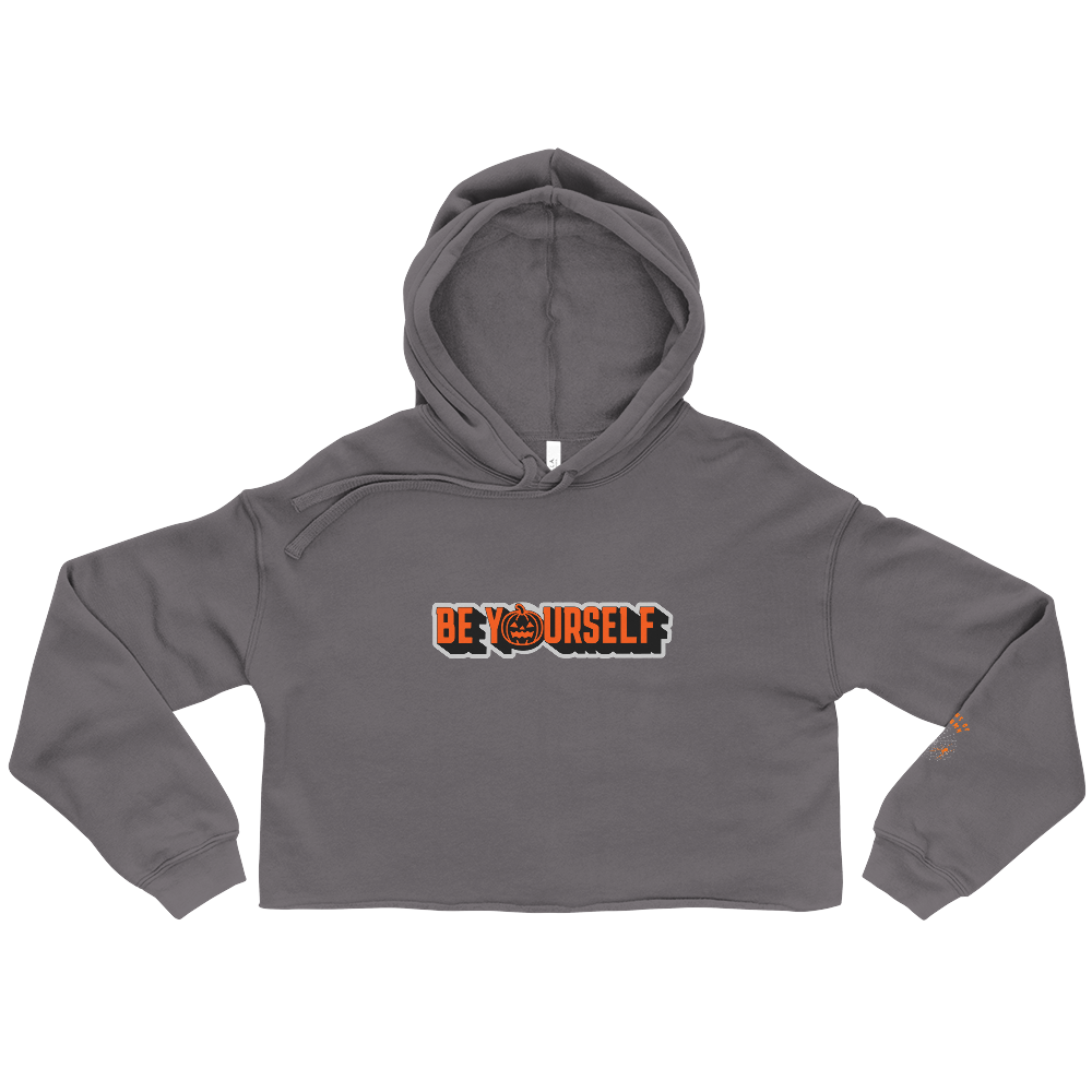Be Yourself Cropped Hoodie