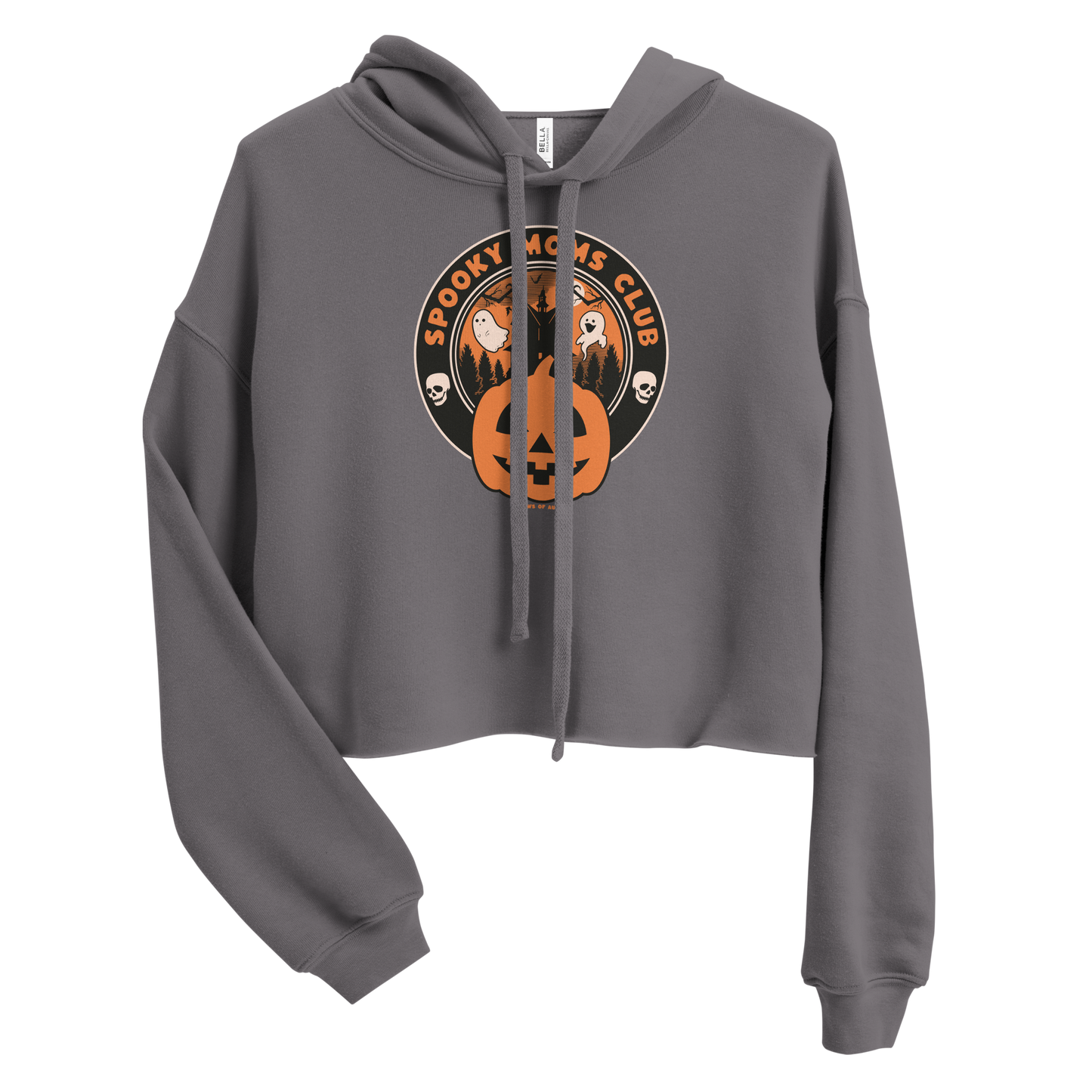Spooky Moms Club Cropped Hoodie
