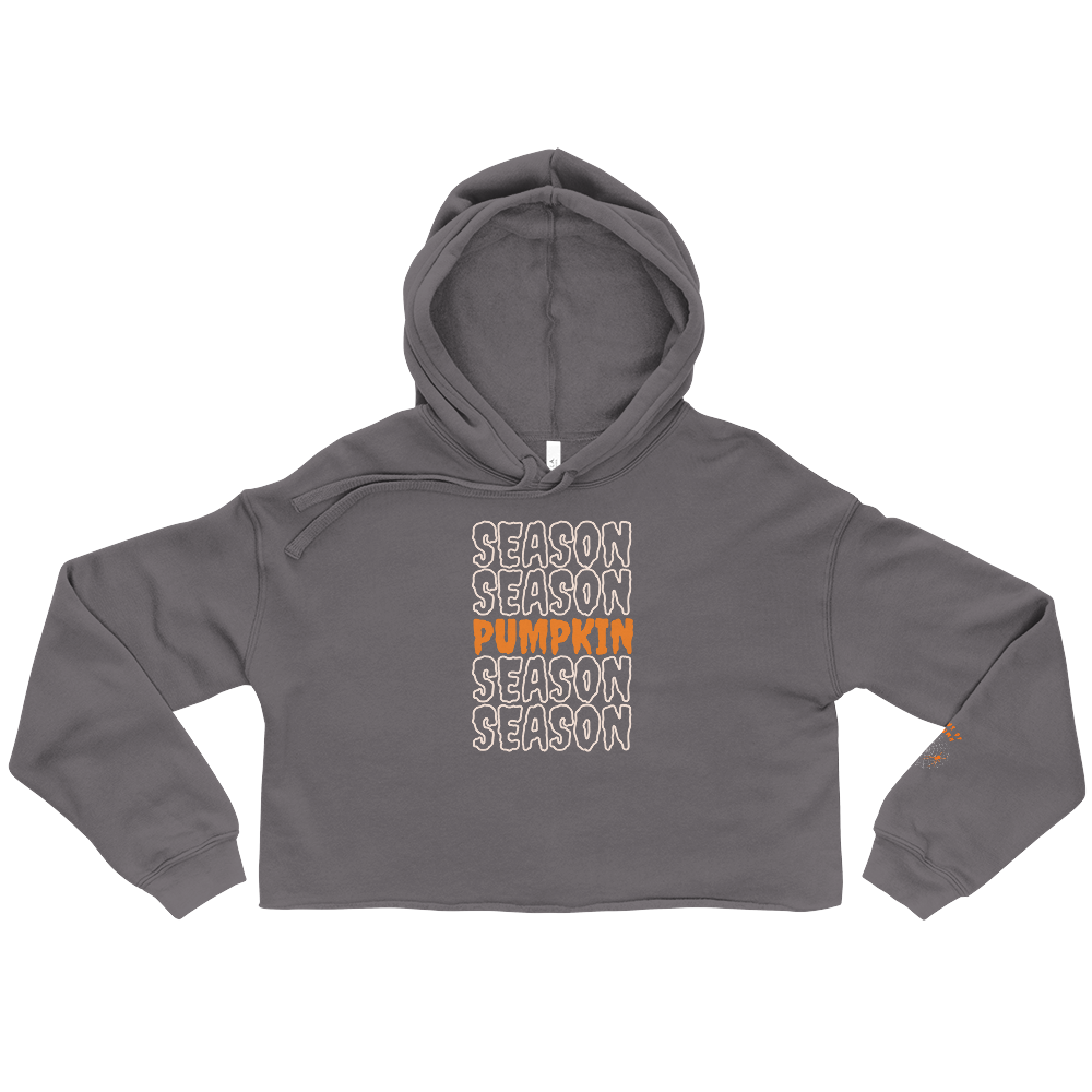 Pumpkin Season Cropped Hoodie