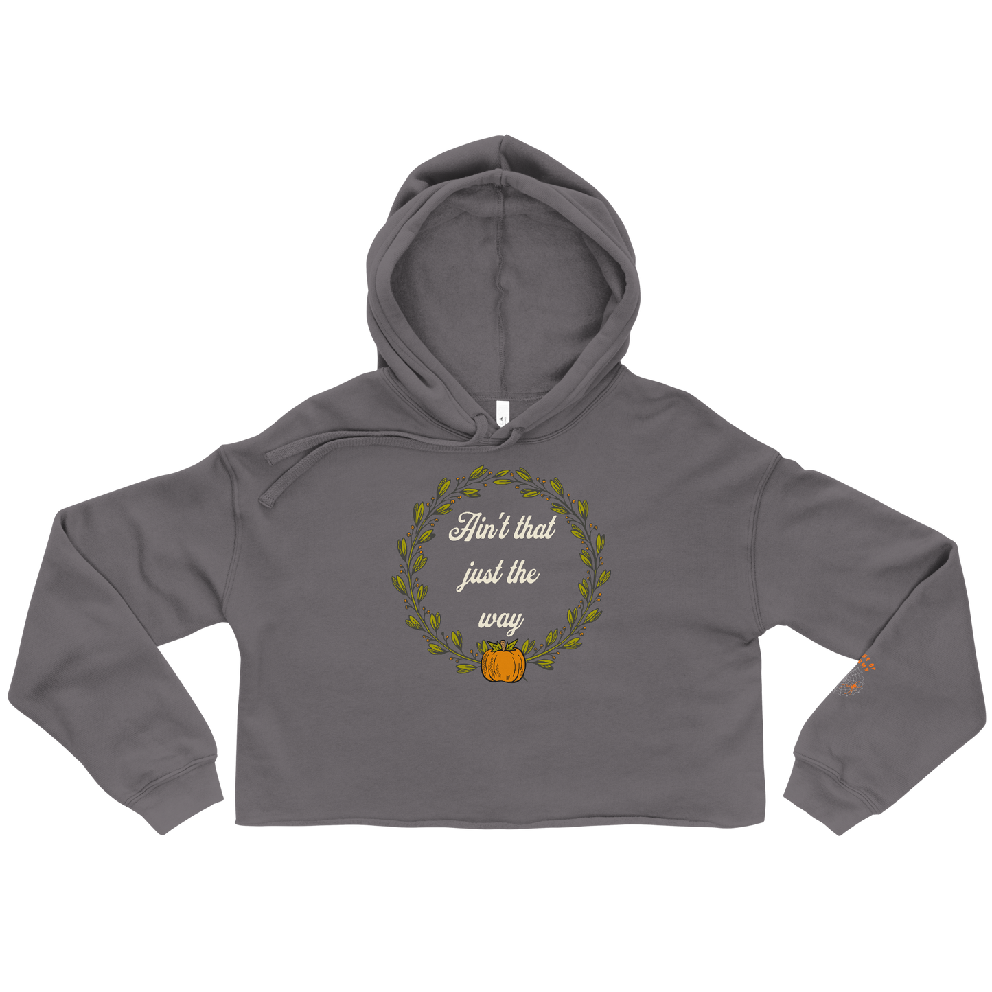 Ain't That Just The Way Cropped Hoodie