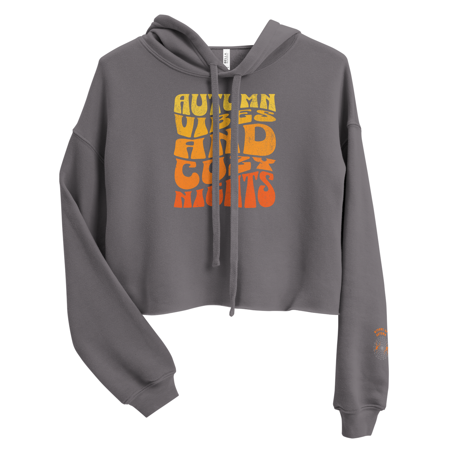Cozy Autumn Cropped Hoodie