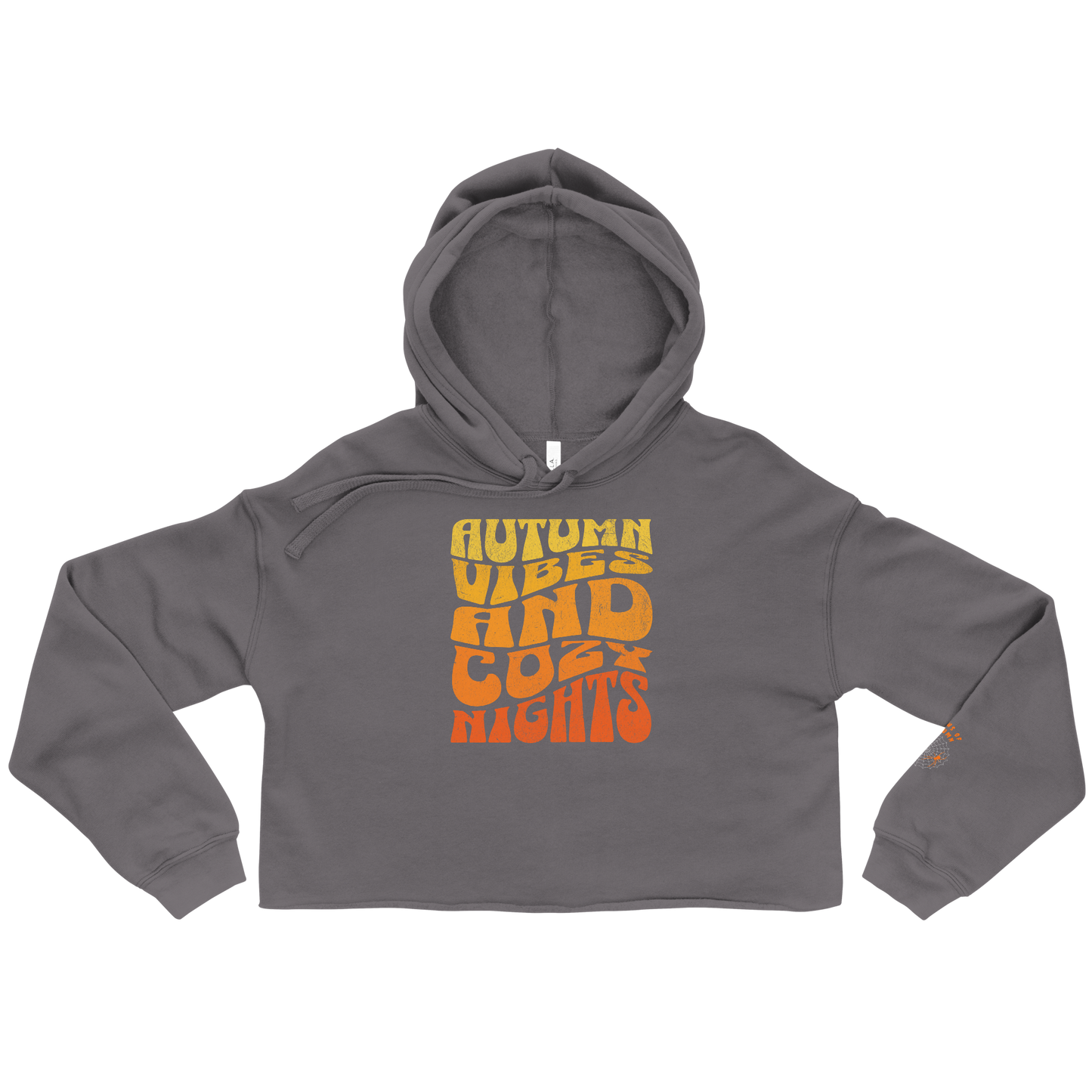 Cozy Autumn Cropped Hoodie