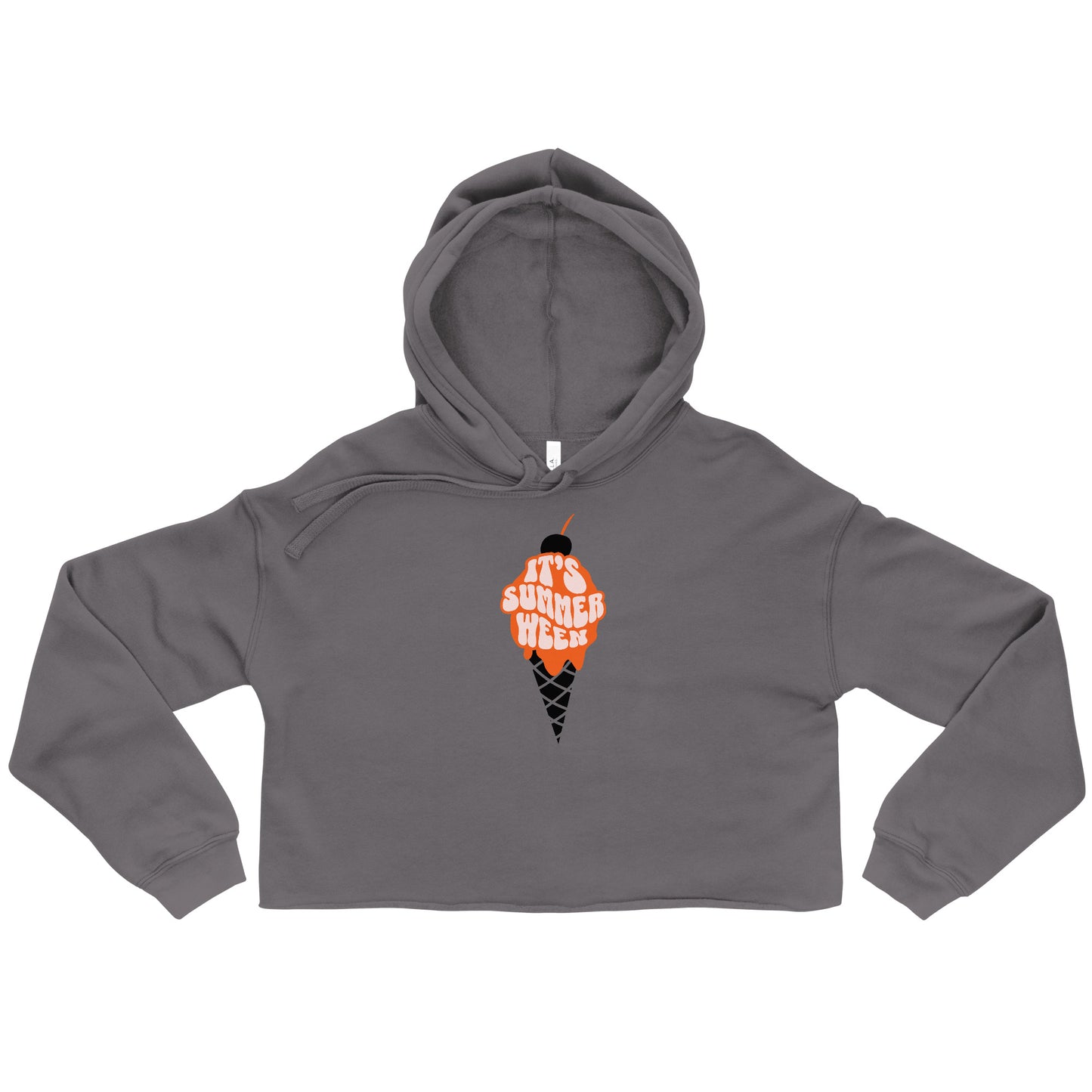 Summerween Ice Cream Cropped Hoodie