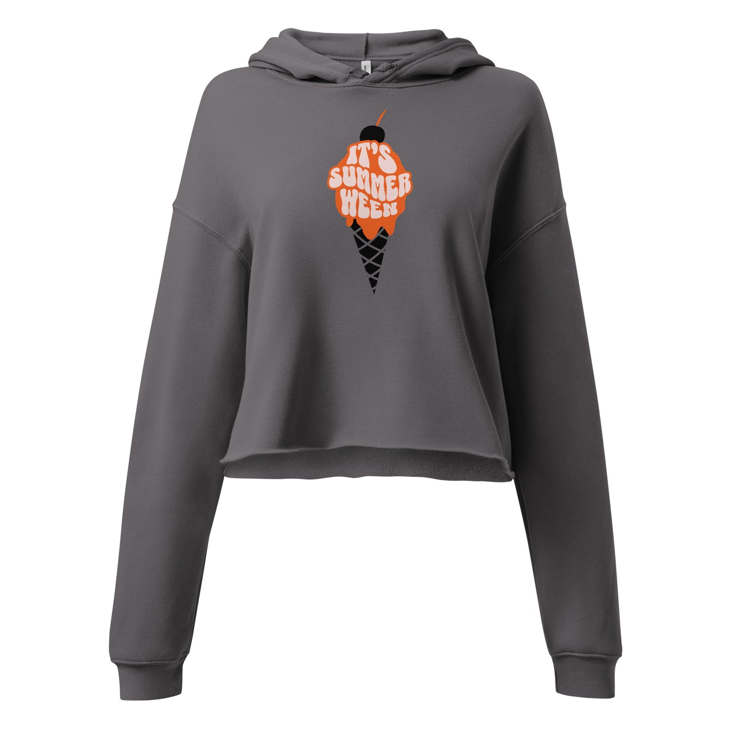 Summerween Ice Cream Cropped Hoodie