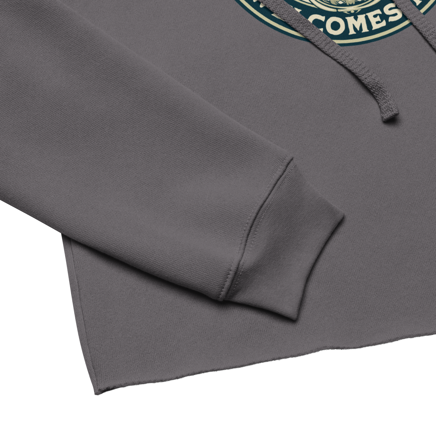 Welcome to Amity Cropped Hoodie