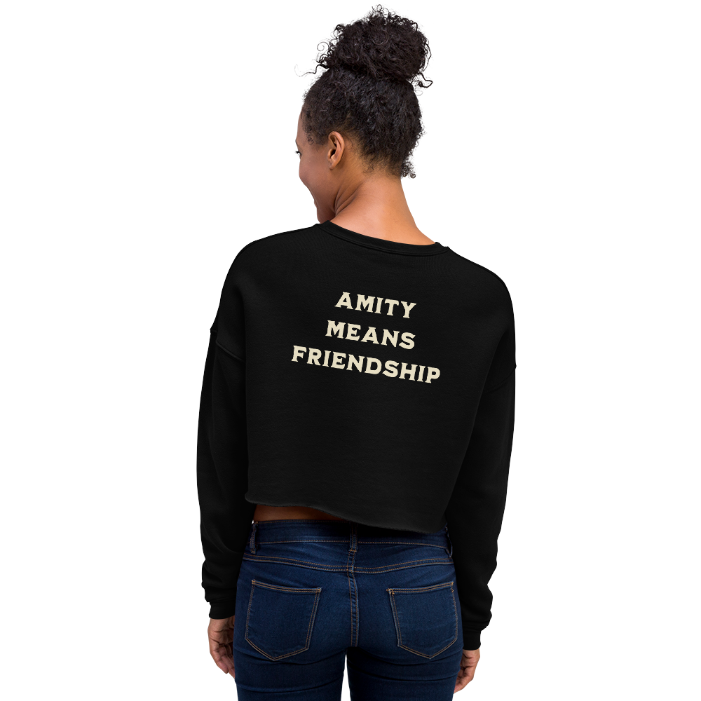 Welcome to Amity Cropped Sweatshirt
