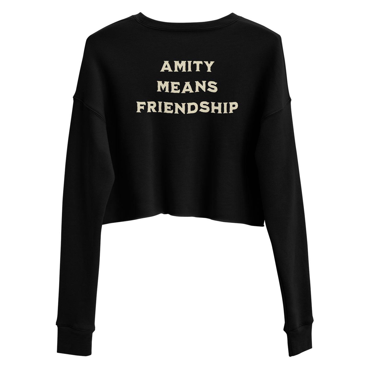 Welcome to Amity Cropped Sweatshirt