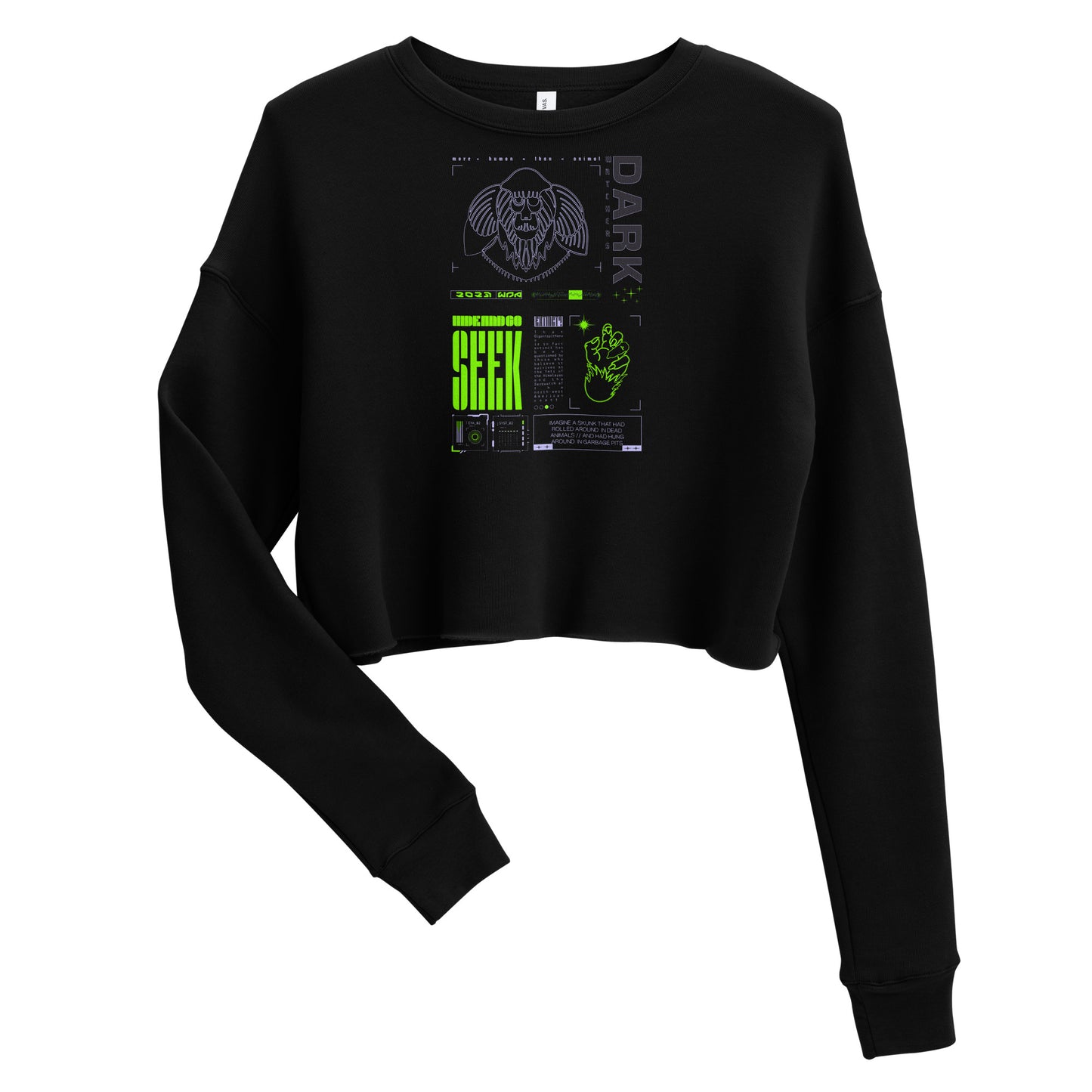 Dark Watchers Cropped Sweatshirt