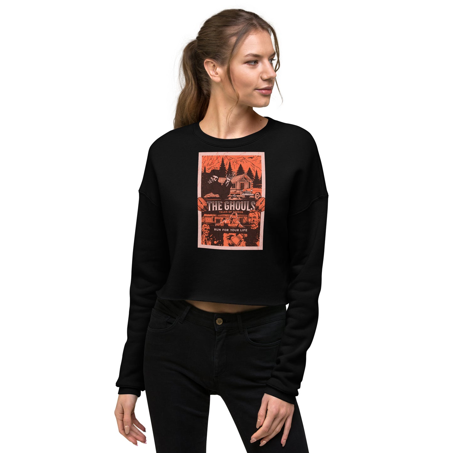 Tales of Terror Cropped Sweatshirt