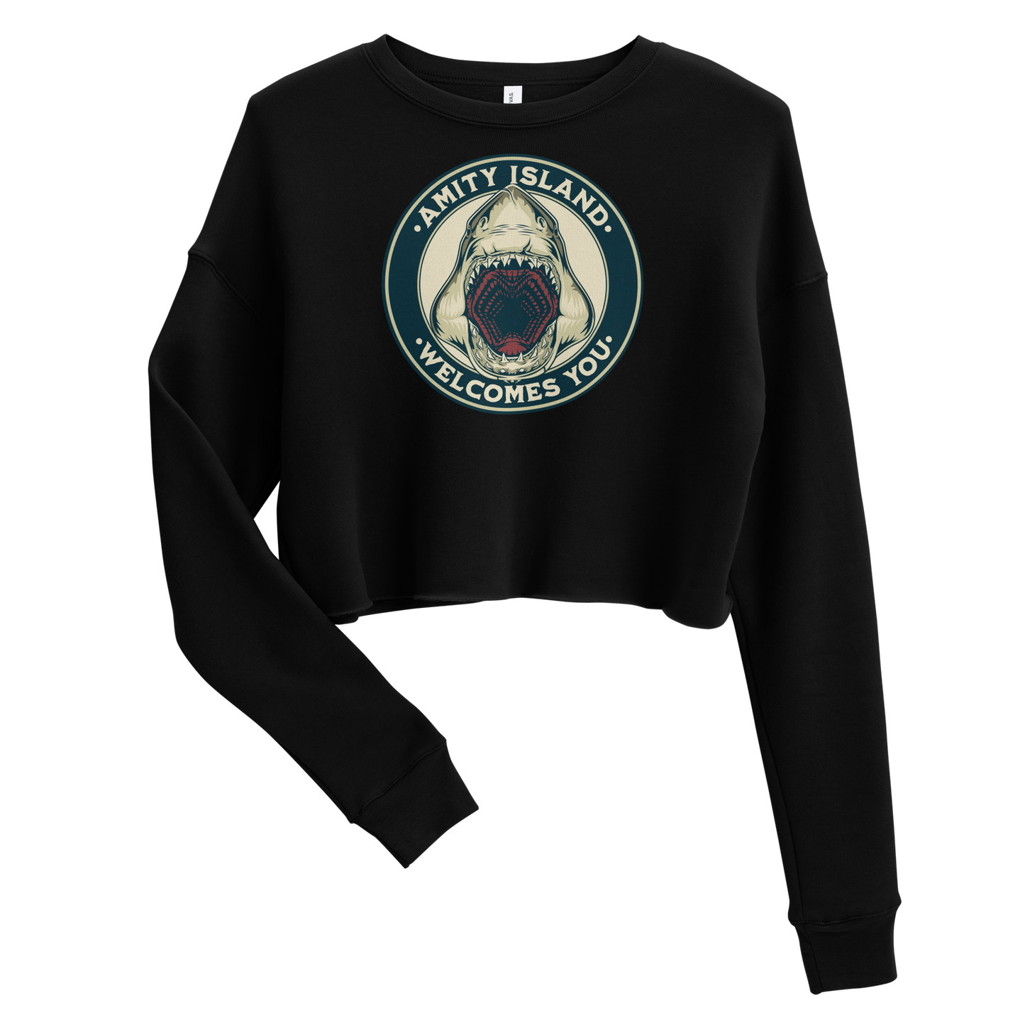 Welcome to Amity Cropped Sweatshirt