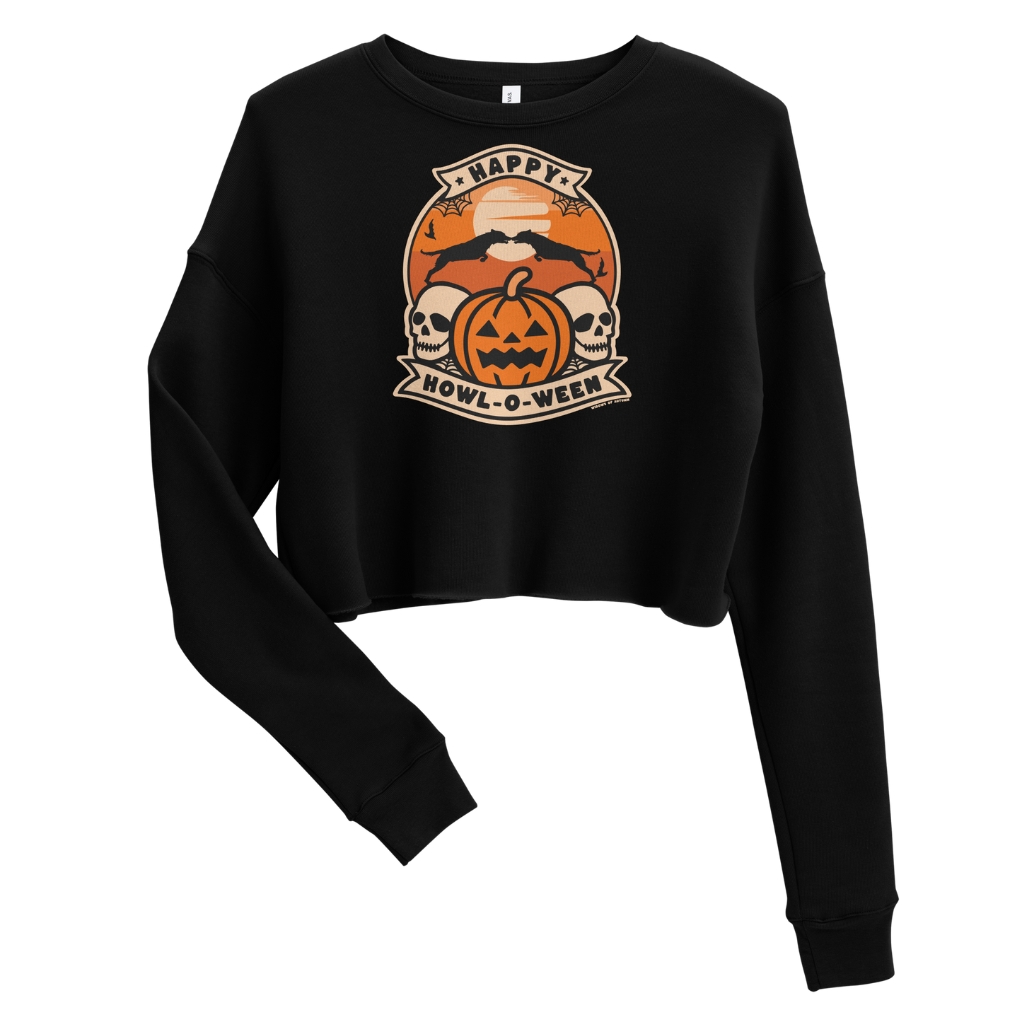 Howl-O-Ween Cropped Sweatshirt