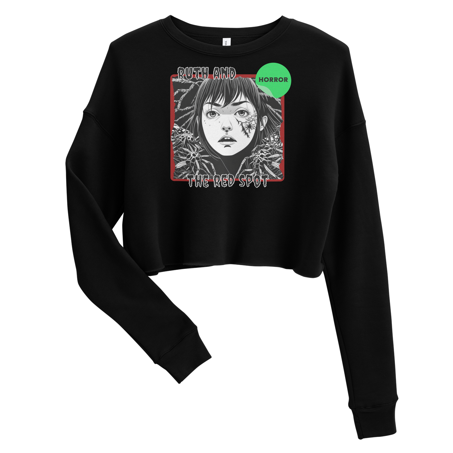 Ruth & The Red Spot Cropped Sweatshirt