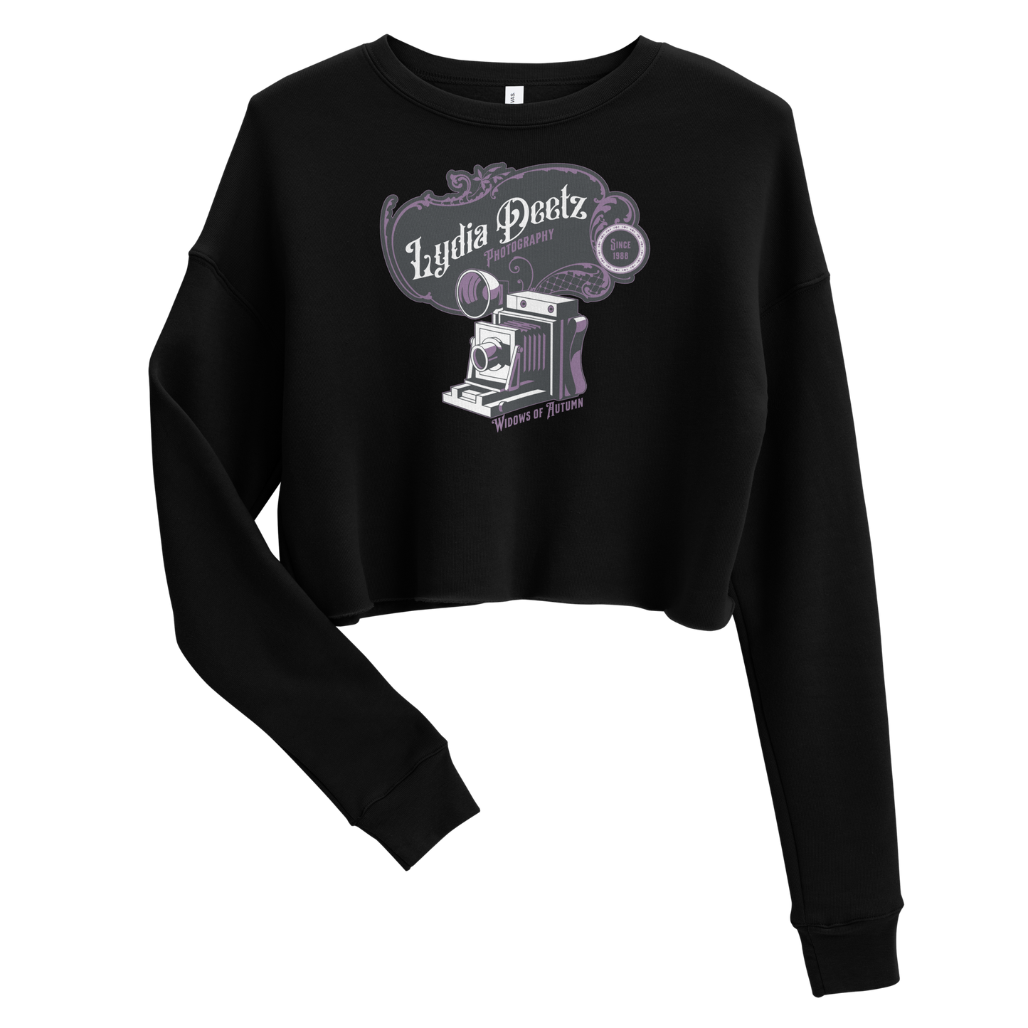 Deetz Photography Cropped Sweatshirt