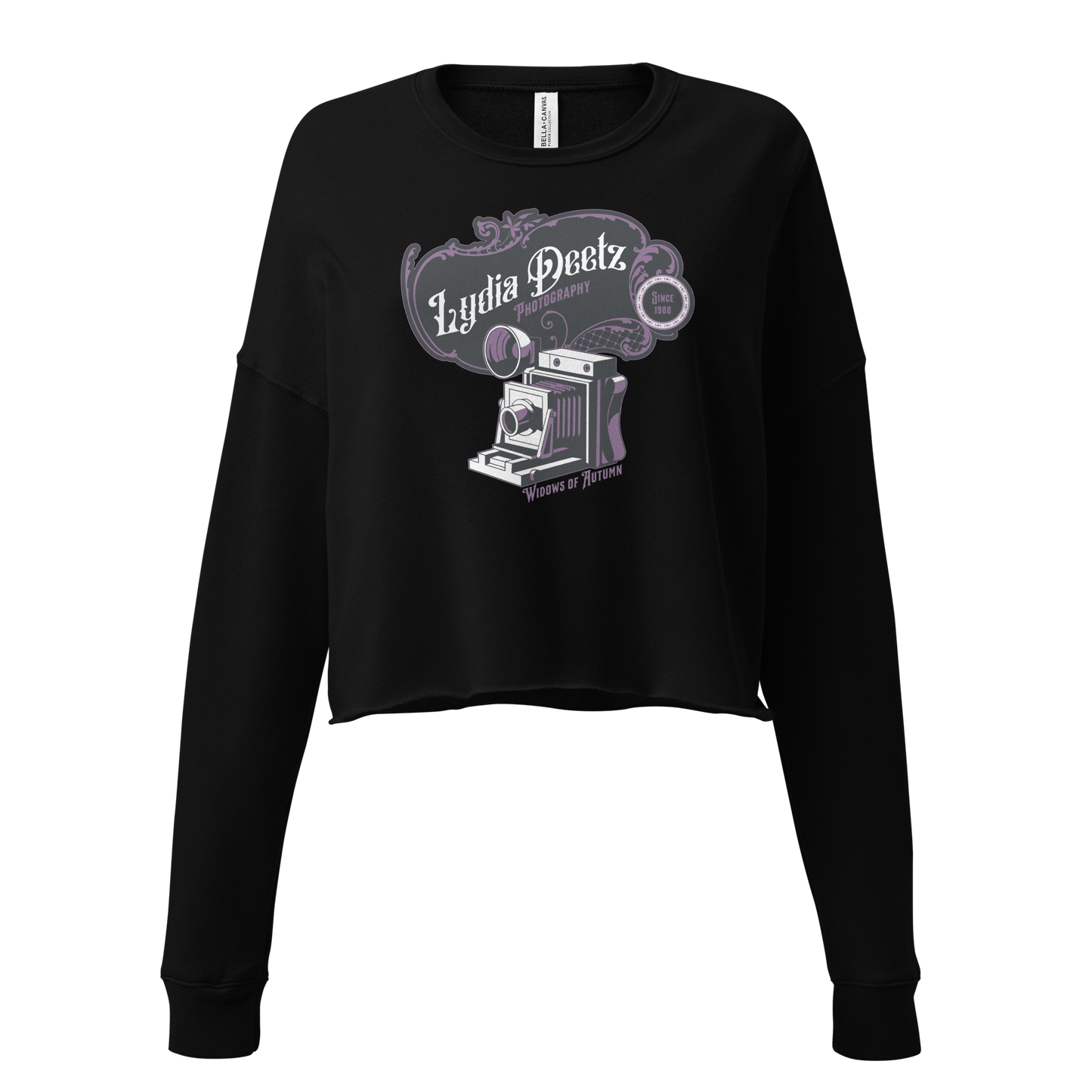 Deetz Photography Cropped Sweatshirt
