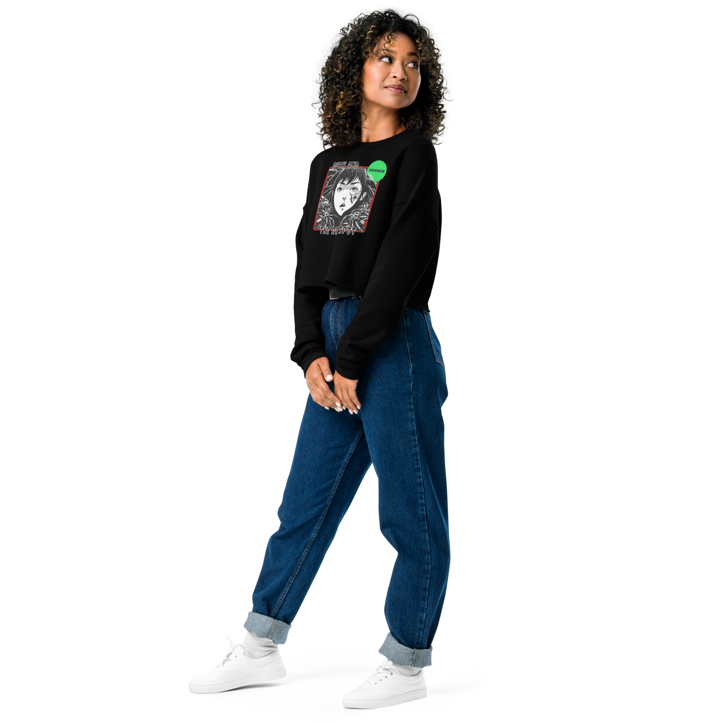 Ruth & The Red Spot Cropped Sweatshirt