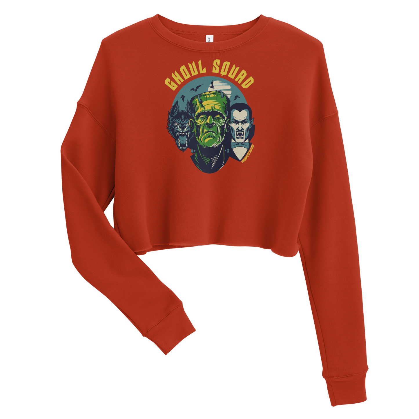 Ghoul Squad Cropped Sweatshirt