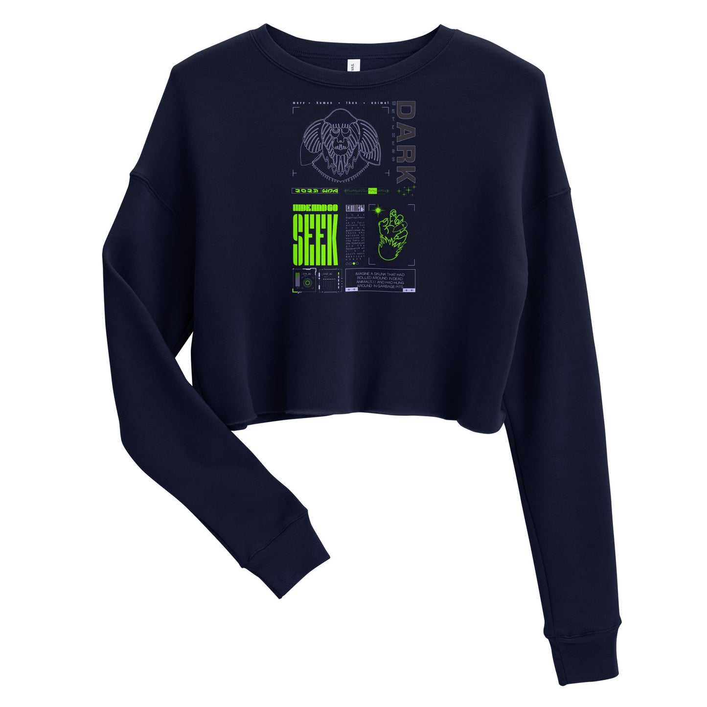 Dark Watchers Cropped Sweatshirt