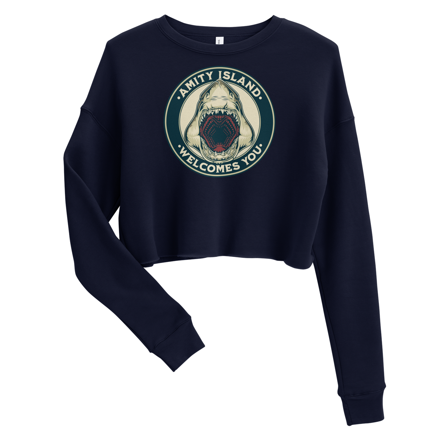 Welcome to Amity Cropped Sweatshirt