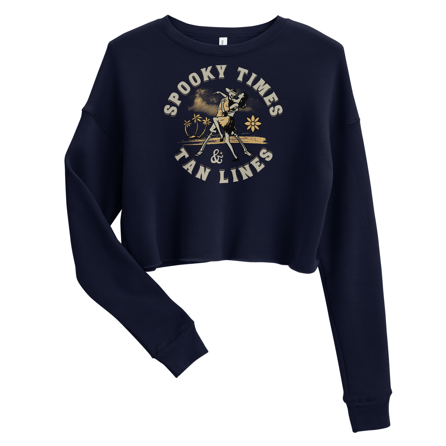 Spooky Times & Tan Lines Cropped Sweatshirt