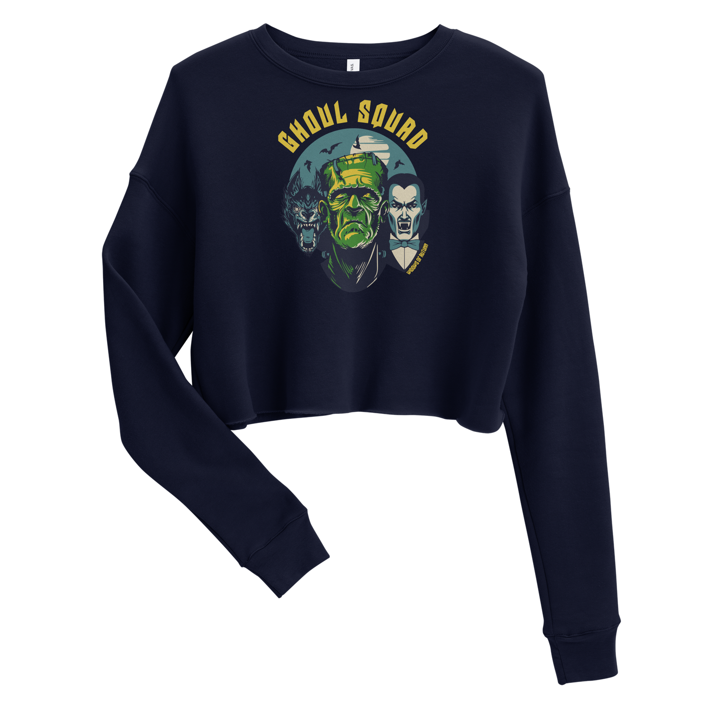 Ghoul Squad Cropped Sweatshirt
